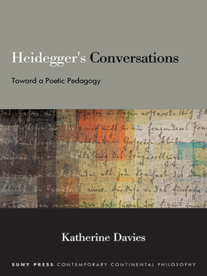 cover image of Heidegger's Conversations